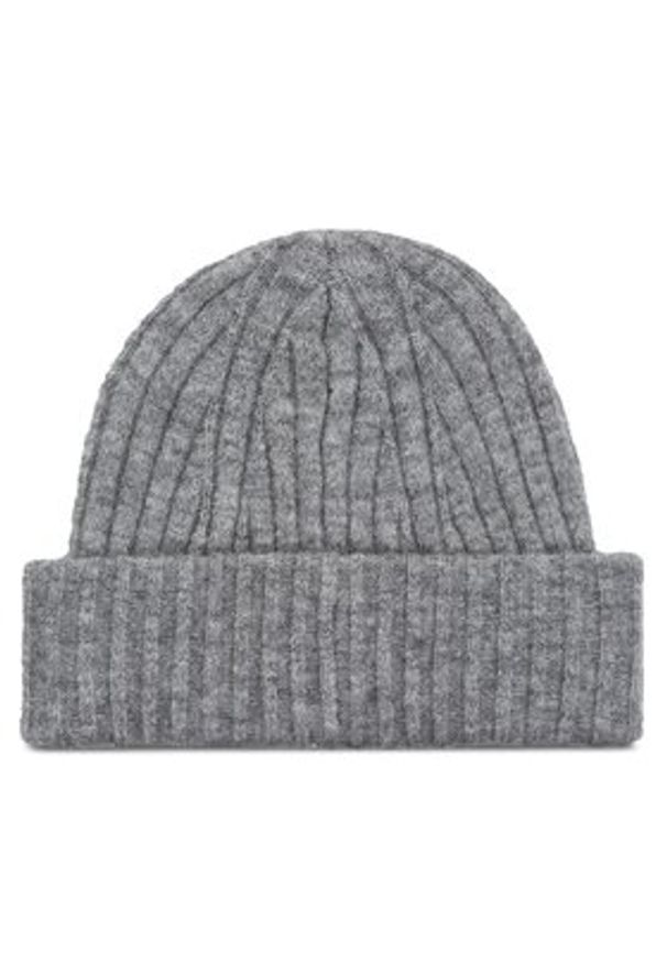 TOMMY HILFIGER - Tommy Hilfiger Czapka Twist AW0AW15325 Szary. Kolor: szary. Materiał: materiał, nylon