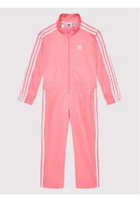 Adidas - adidas Kombinezon HK0288 Różowy Regular Fit. Kolor: różowy. Materiał: syntetyk #1