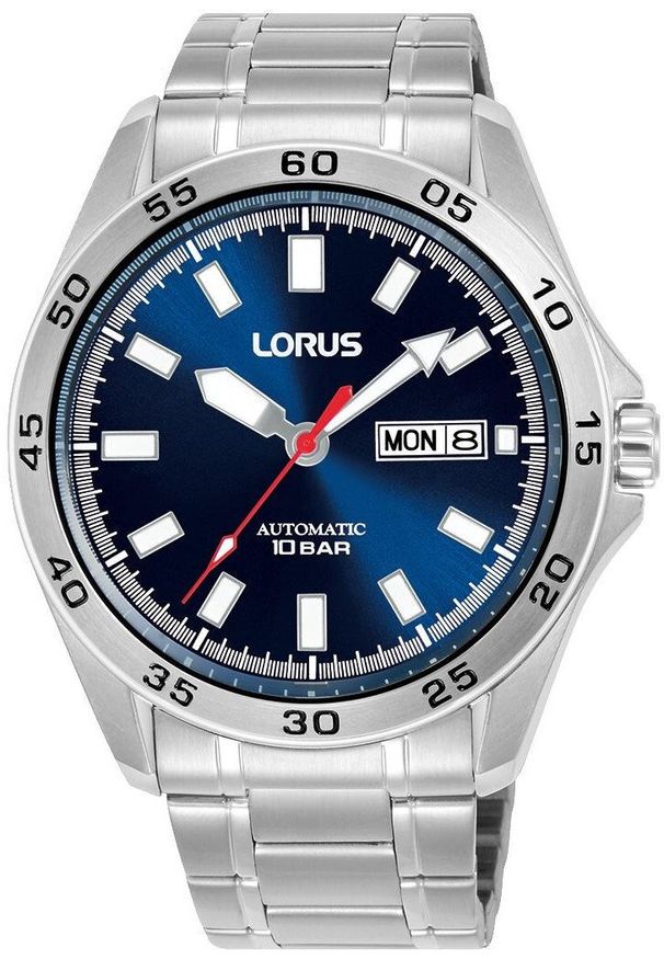 Zegarek Lorus Zegarek męski Lorus RL421CX9 srebrny. Kolor: srebrny