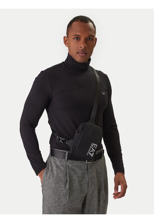 EA7 Emporio Armani Saszetka 7X000058 AF19722 UC001 Czarny. Kolor: czarny. Materiał: materiał