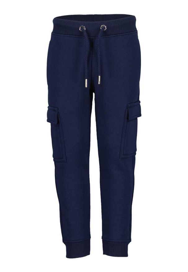Blue Seven Spodnie dresowe 875077 X Granatowy Regular Fit. Kolor: niebieski. Materiał: syntetyk, bawełna