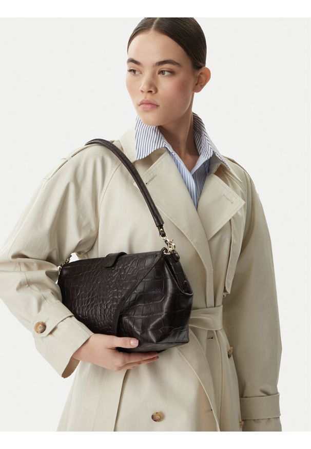 BALAGAN - Balagan Torebka ROFE L Brązowy. Kolor: brązowy. Materiał: skórzane