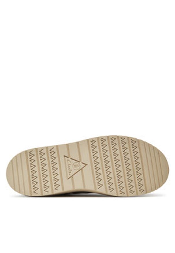 Clarks Półbuty Polden Moc 26180866 Granatowy. Kolor: niebieski. Materiał: zamsz, skóra