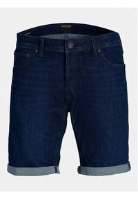 Jack & Jones - Jack&Jones Szorty jeansowe Jjirick 12250177 Niebieski Regular Fit. Kolor: niebieski. Materiał: bawełna #7