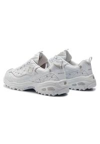 skechers - Skechers Sneakersy D'lites Glamour Feels 13087/WSL Biały. Kolor: biały. Materiał: skóra #6