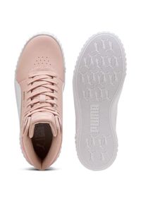 Adidasy Puma Carina 3.0 Mid, Kobiety. Kolor: różowy. Materiał: syntetyk, materiał. Sport: fitness
