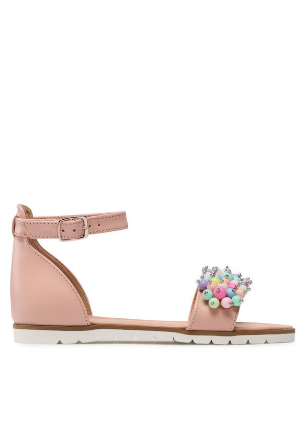 Sandały Flamingo. Kolor: różowy