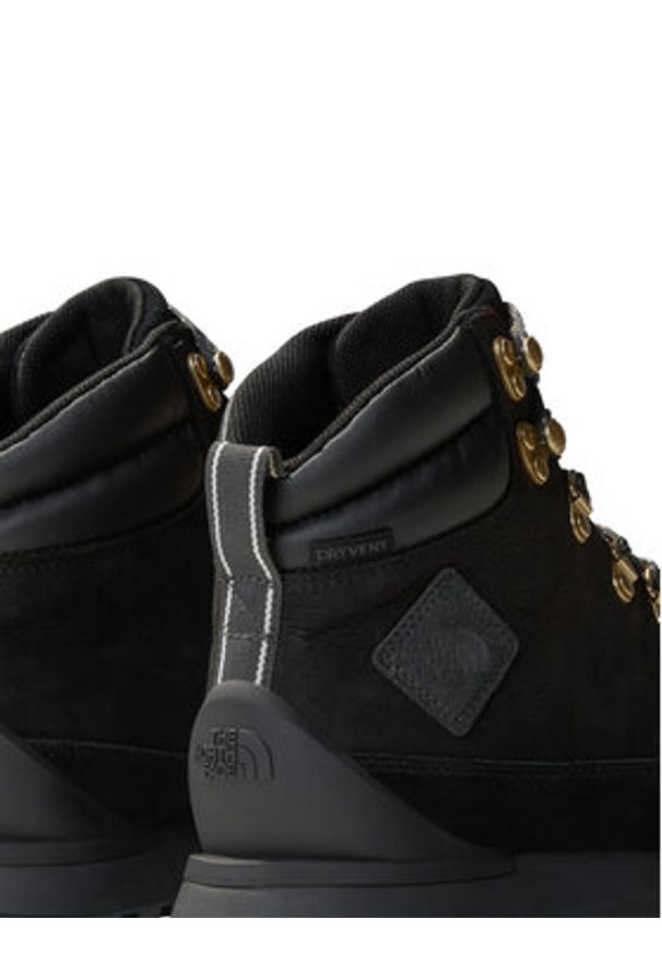 The North Face Trekkingi Back To Berkeley IV Leather Wp NF0A8A9EKX7 Czarny. Kolor: czarny. Materiał: nubuk, skóra