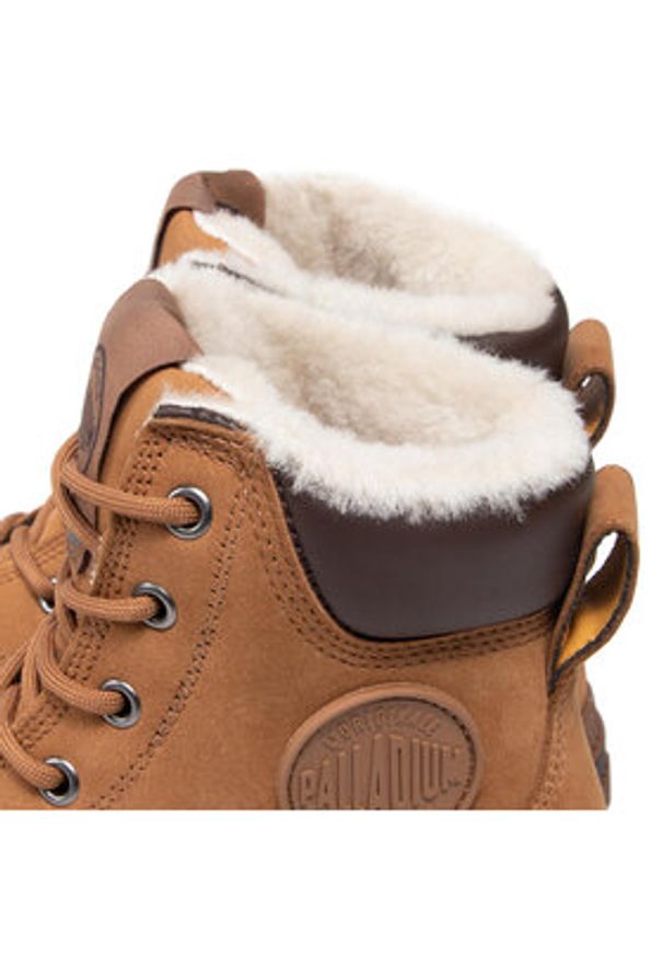 Palladium Trapery Pampa Sport Cuff Wps 72992-697-M Brązowy. Kolor: brązowy. Materiał: skóra, nubuk. Styl: sportowy