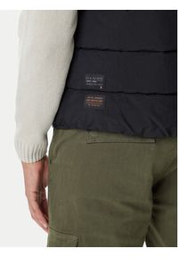 Aeronautica Militare Kamizelka 252AB3023UCT04214 Czarny Regular Fit. Kolor: czarny. Materiał: syntetyk