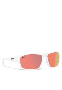 Okulary przeciwsłoneczne Uvex. Kolor: biały #1