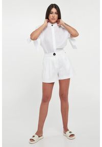 Armani Exchange - Koszula damska lniana ARMANI EXCHANGE. Materiał: len #2