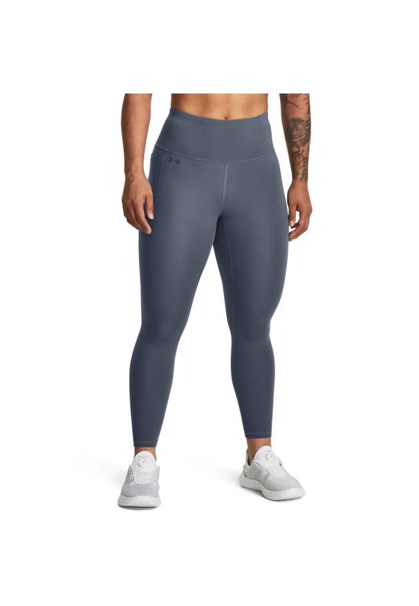 Legginsy damskie Under Armour Motion Ankle Leg. Kolor: szary. Sport: fitness