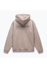 Bluza męska Napapijri B-Albula Hooded. Kolor: beżowy