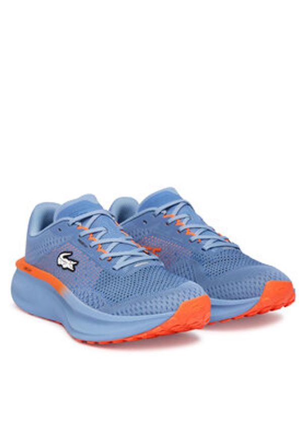 Lacoste Sneakersy Neo Run 2 51SMA0026 Niebieski. Kolor: niebieski. Materiał: materiał. Sport: bieganie