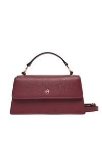 Aigner Torebka Delia S 132985 Bordowy. Kolor: czerwony. Materiał: skórzane
