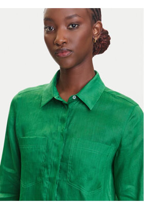 Marella Koszula Agamia 2513111052 Zielony Relaxed Fit. Kolor: zielony
