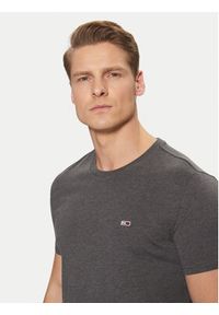 Tommy Jeans T-Shirt Jaspe DM0DM20363 Szary Slim Fit. Kolor: szary. Materiał: bawełna #5