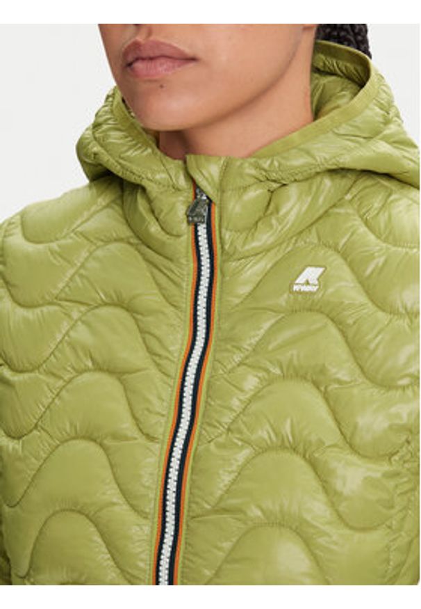 K-Way Kurtka przejściowa Lily K5126IW Zielony Regular Fit. Kolor: zielony. Materiał: syntetyk