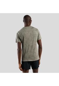Koszulka męska Odlo ZEROWEIGHT ENGINEERED CHILL-TEC T-shirt crew neck s/s. Kolor: zielony. Sport: bieganie, fitness #2