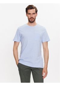 Casual Friday T-Shirt 20504283 Błękitny Regular Fit. Okazja: na co dzień. Kolor: niebieski. Materiał: bawełna. Styl: casual #1
