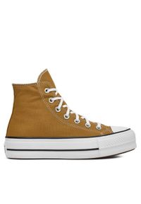 Converse Trampki Chuck Taylor All Star Lift Platform A07210C Brązowy. Kolor: brązowy. Obcas: na platformie #1