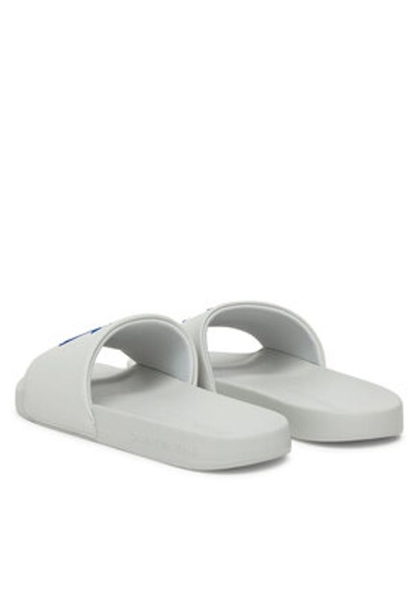 Calvin Klein Jeans Klapki Slide Jelly Mono Pu YM0YM01281 Szary. Kolor: szary