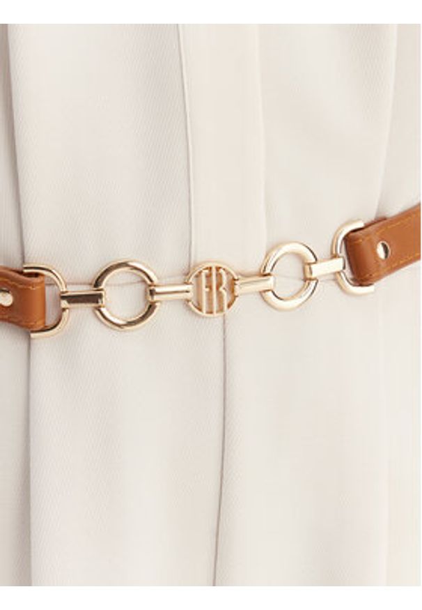 Fracomina Kombinezon FR25SO2004W47601 Beżowy Regular Fit. Kolor: beżowy. Materiał: syntetyk