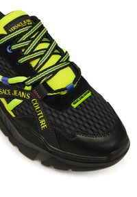 Versace Jeans Couture Sneakersy Fondo Speedtrack 79YA3SC3 Czarny. Kolor: czarny. Materiał: mesh, materiał #3