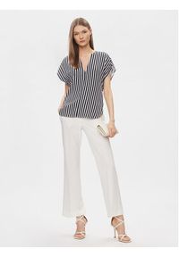 TOMMY HILFIGER - Tommy Hilfiger Bluzka WW0WW41845 Granatowy Relaxed Fit. Kolor: niebieski. Materiał: wiskoza #2