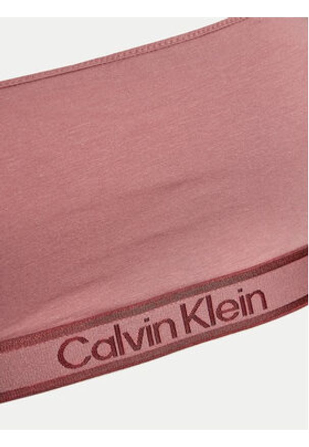 Calvin Klein Underwear Biustonosz top 000QF7943E Różowy. Kolor: różowy. Materiał: bawełna
