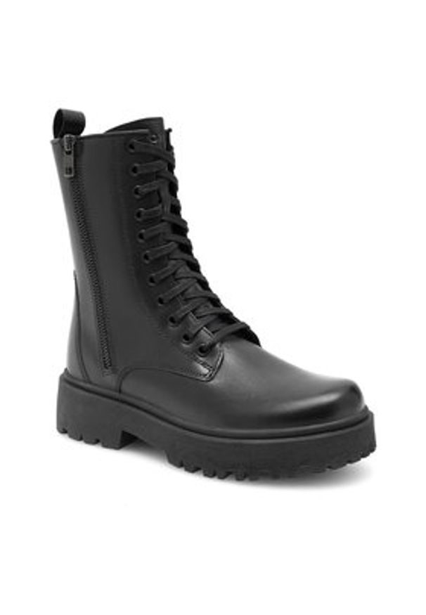 Lasocki Trzewiki WB-ALESSIA-11 Czarny. Kolor: czarny. Materiał: skóra