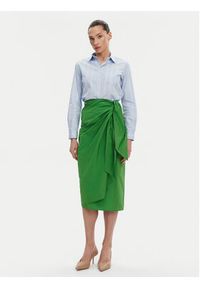 Weekend Max Mara Spódnica midi Nareste 2515101042 Zielony Regular Fit. Kolor: zielony. Materiał: bawełna #5