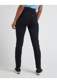 Lee - Spodnie jeansowe damskie LEE SCARLETT HIGH BLACK RINSE. Okazja: na co dzień, na spacer, do pracy. Kolor: czarny. Materiał: jeans. Styl: casual #5