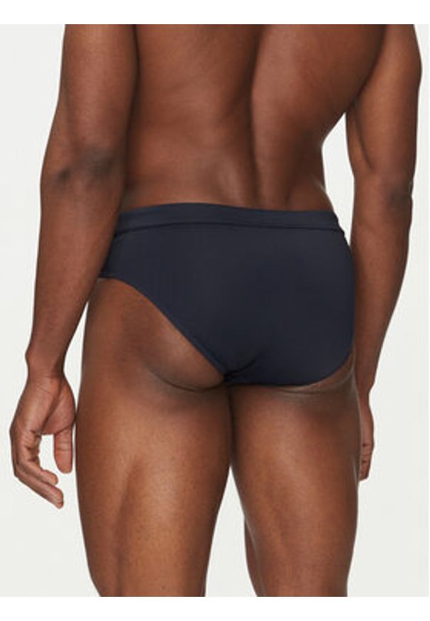 Calvin Klein Swimwear Kąpielówki KM0KM01113 Granatowy. Kolor: niebieski. Materiał: syntetyk