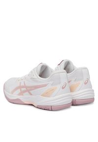 Asics Buty halowe Gel-Task 4 1072A106 Biały. Kolor: biały. Materiał: skóra #4