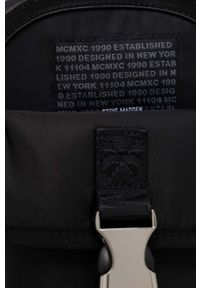 Steve Madden plecak Bcanal damski kolor czarny mały gładki SM21000007. Kolor: czarny. Materiał: materiał. Wzór: gładki #2