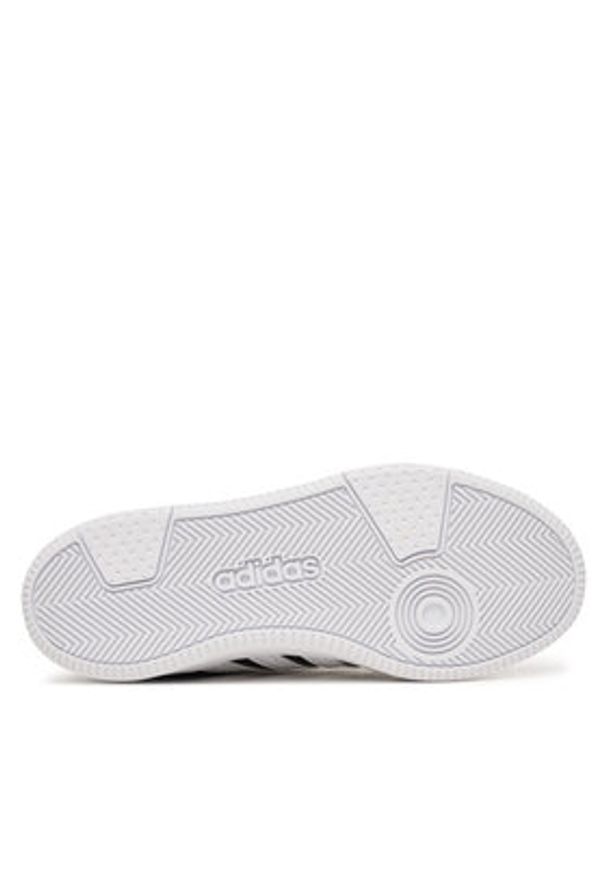 Adidas - adidas Sneakersy Hoops Classic J KI1072 Czarny. Kolor: czarny. Materiał: skóra