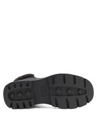 DeeZee Trzewiki QUEENIE WS6151-03 Czarny. Kolor: czarny. Materiał: materiał #7