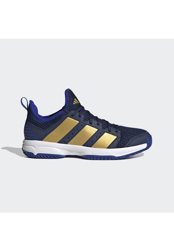 Adidas - Buty indoor dziecko adidas Stabil. Kolor: żółty, wielokolorowy, niebieski