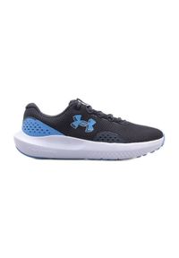 Buty Under Armour Surge 4 3027000-108 szare. Kolor: szary. Materiał: tkanina, materiał. Szerokość cholewki: normalna. Sport: bieganie, fitness #5