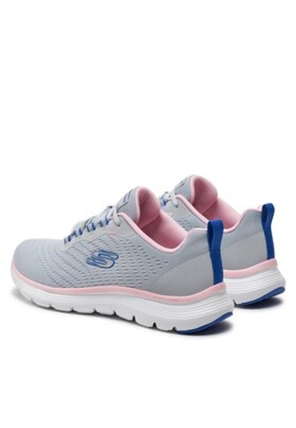 skechers - Skechers Sneakersy Flex Appeal 5.0- 150201/GYMT Szary. Kolor: szary. Materiał: materiał, mesh