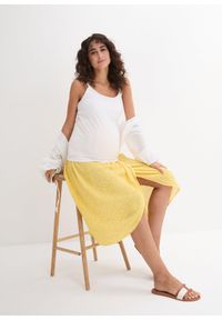 bonprix - Top ciążowy i do karmienia piersią (2 szt.), bawełna organiczna. Kolekcja: moda ciążowa. Kolor: czarny. Materiał: bawełna. Długość rękawa: na ramiączkach #3