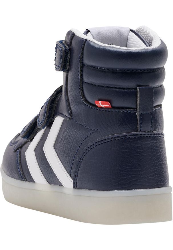 Sneakersy dla dzieci Hummel Stadil Flash. Okazja: na co dzień. Kolor: niebieski