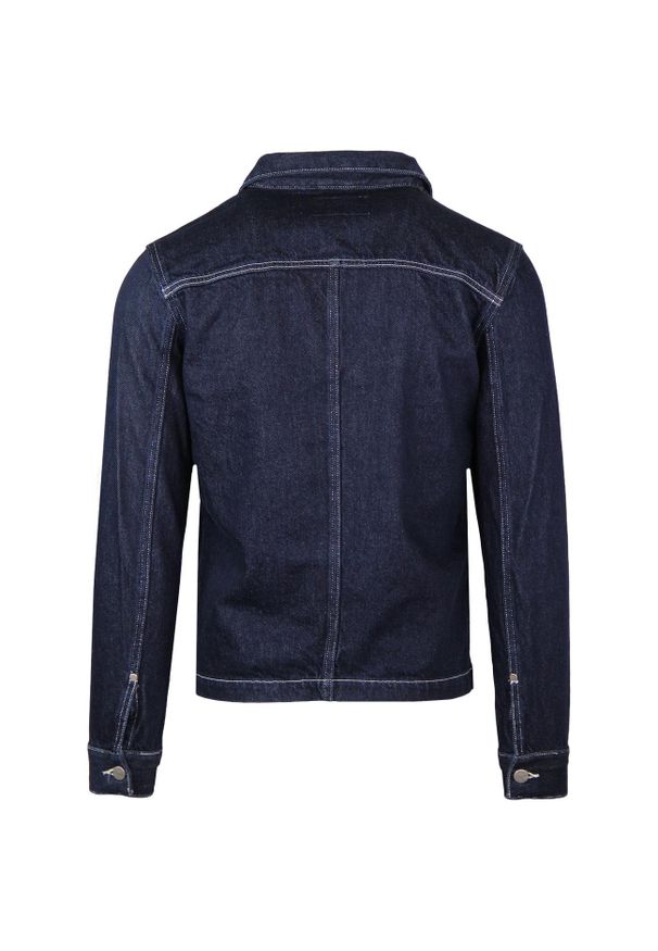 Wrangler - WRANGLER CARPENTER JACKET MĘSKA KURTKA JEANSOWA RAW EDGE W449RI22L 112128895. Materiał: jeans