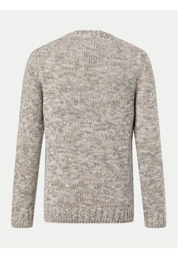 JOOP! Sweter 17 JK-26Vadino 30043451 Beżowy Modern Fit. Kolor: beżowy. Materiał: wełna