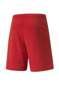 Spodenki Puma teamRISE czerwone. Kolor: czerwony, biały, wielokolorowy. Materiał: poliester. Sport: fitness, bieganie #2