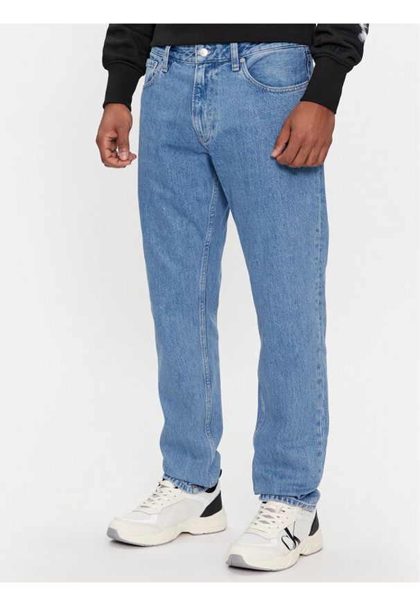 Calvin Klein Jeans Jeansy Authentic J30J324568 Niebieski Straight Fit. Kolor: niebieski