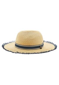 TOMMY HILFIGER - Tommy Hilfiger Kapelusz Coast Straw AW0AW14529 Beżowy. Kolor: beżowy