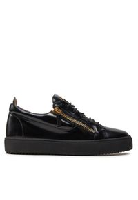 Giuseppe Zanotti Sneakersy RM40033 Czarny. Kolor: czarny. Materiał: skóra #1